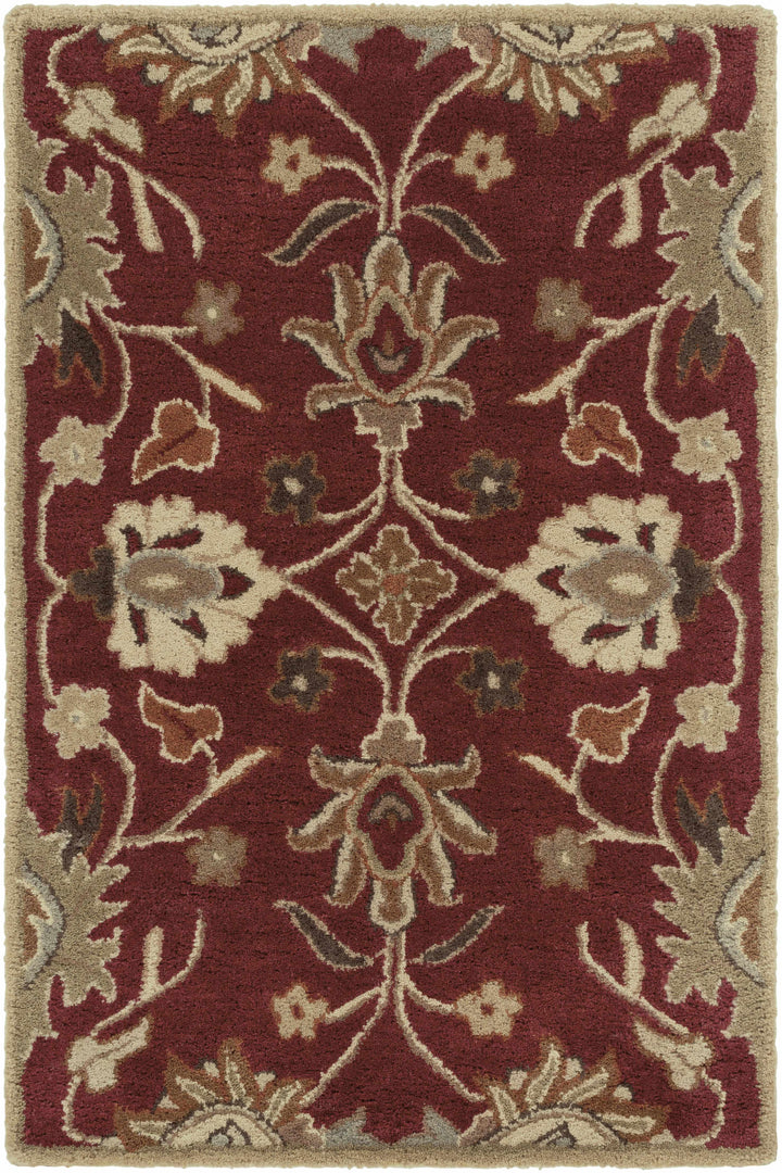 Conesus Red 1061 Hand Tufted Wool Rug