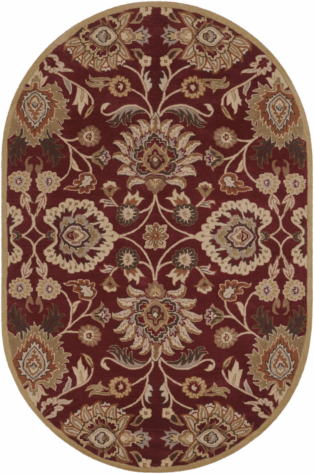 Conesus Red 1061 Hand Tufted Wool Rug