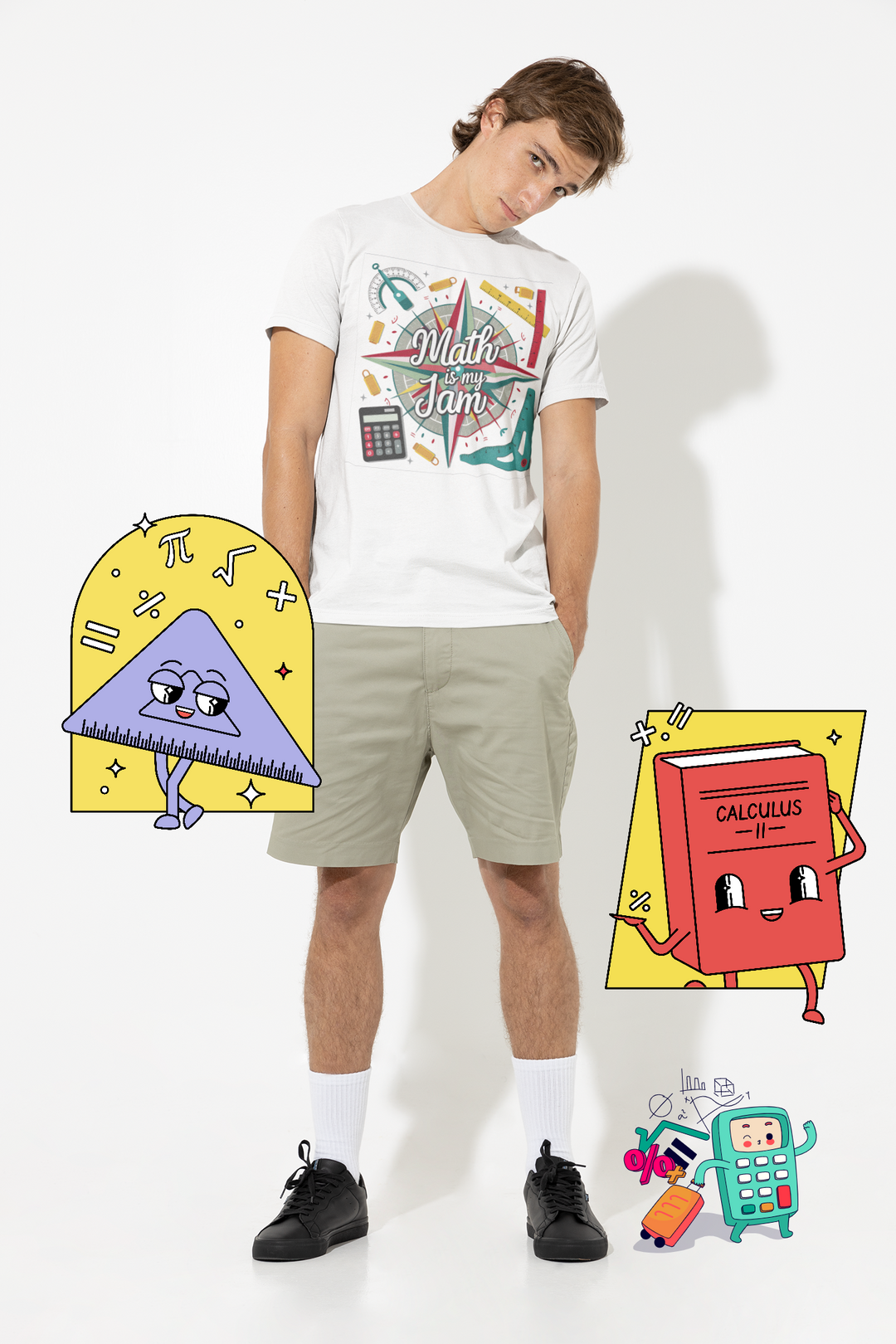 Kids Sports Jersey- Math is My Jam