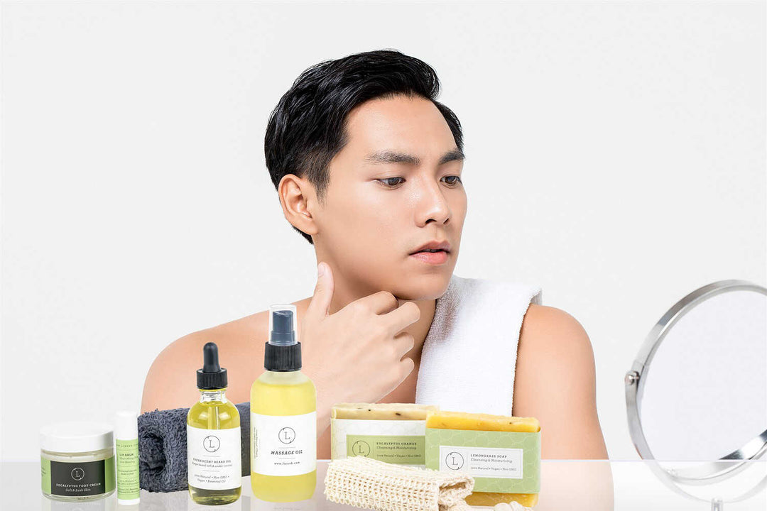 Men's Eucalyptus Grooming Gift Set | Natural Spa Gift Box