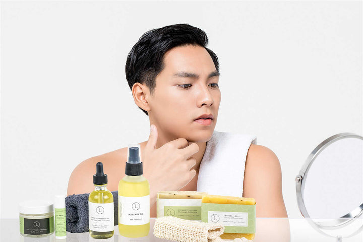 Men's Eucalyptus Grooming Gift Set | Natural Spa Gift Box