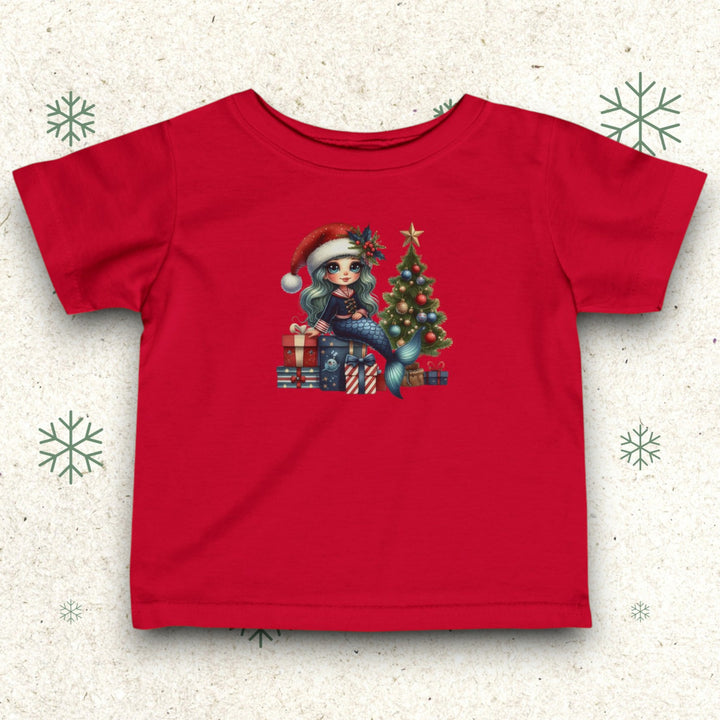 Mermaid Christmas - Infant Fine Jersey Tee