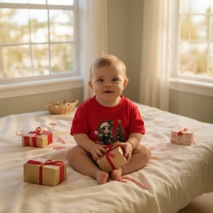 Mermaid Christmas - Infant Fine Jersey Tee