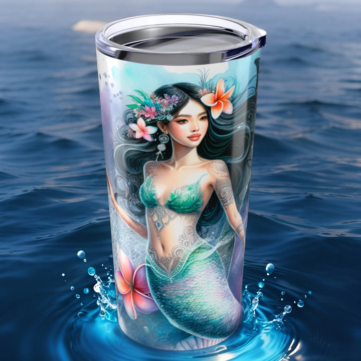 Tumbler 20oz - Dolphin Mermaid