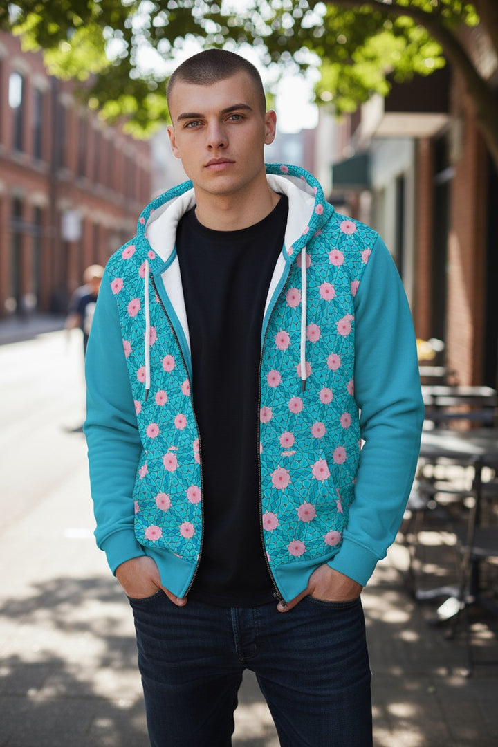 Unisex Zip Hoodie - Mermaid's Garden