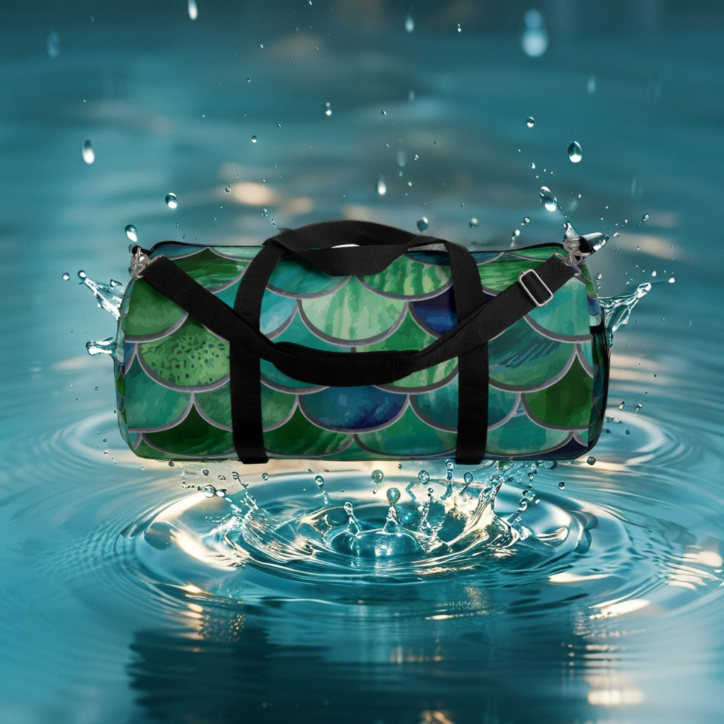 Duffel Bag - Mermaid Scales