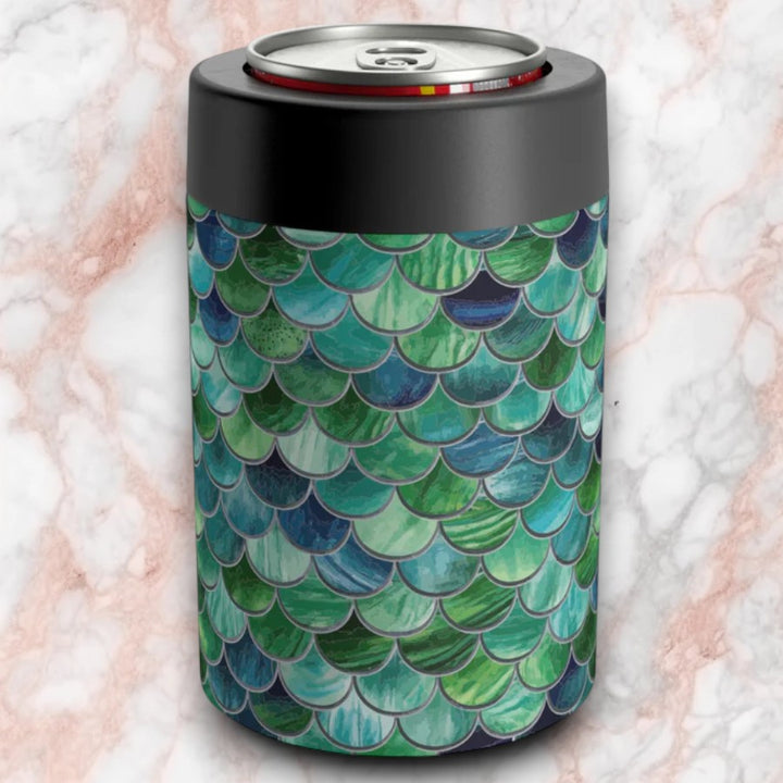 Can Holder - Mermaid Scales