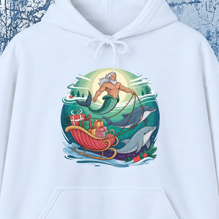 Cozy Adventure Hoodie with Christmas Design, Unisex Sweatshirt for Nature Lovers