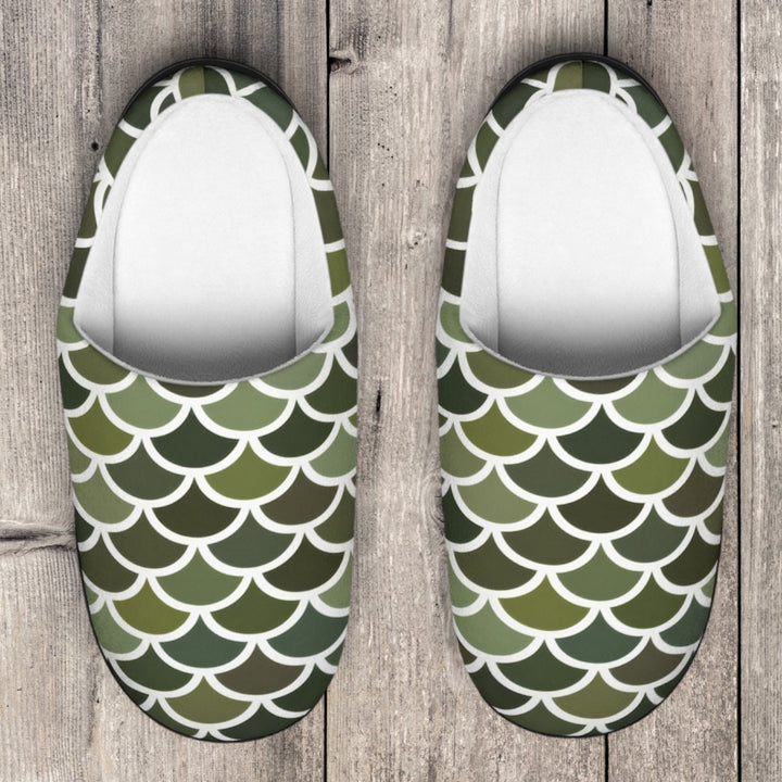 Men's Indoor Slippers - Merman Scales
