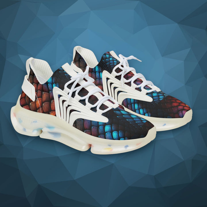 Men's Mesh Sneakers - Dragon Scales