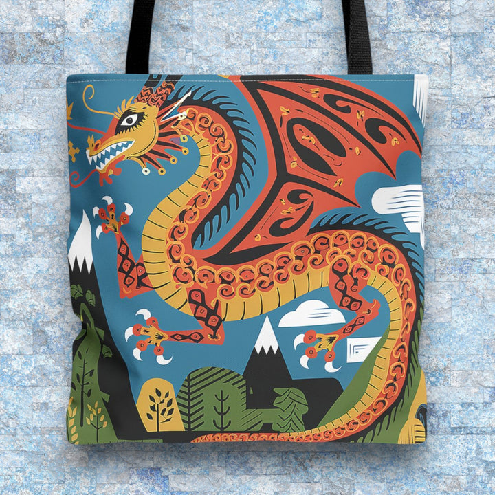 Mexican Dragona Tote Bag
