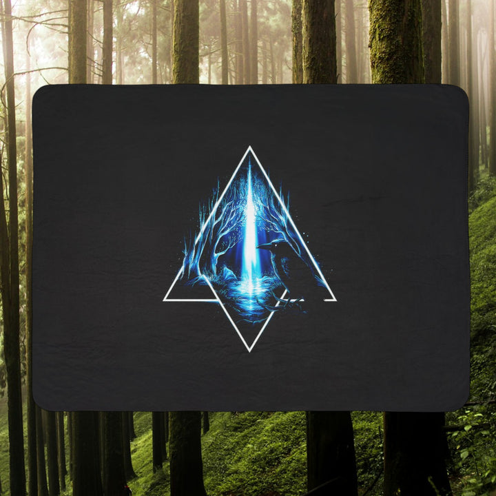 Fleece Sherpa Blanket - Message of Revelation