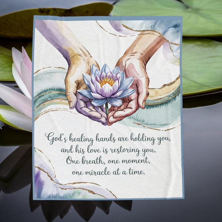 Miracles Healing Blanket – A Faith-Filled Gift of Comfort & Hope