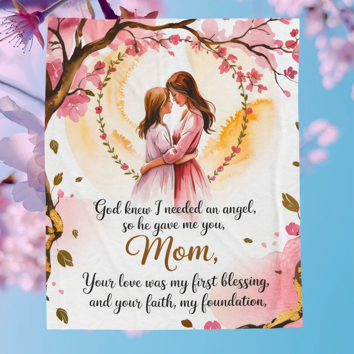 Plush Blanket - Mother's Day gift from a daughter