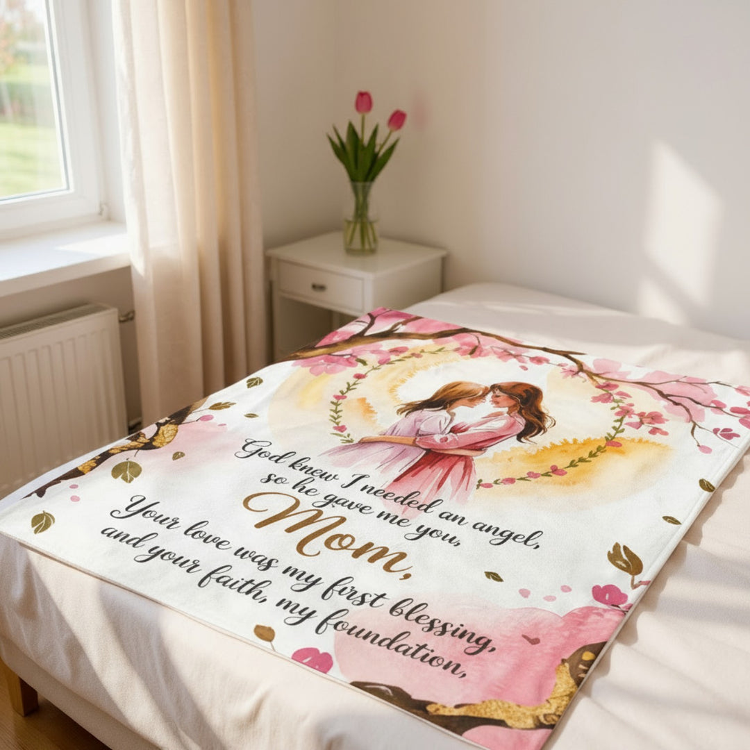 Plush Blanket - Mother's Day gift from a daughter