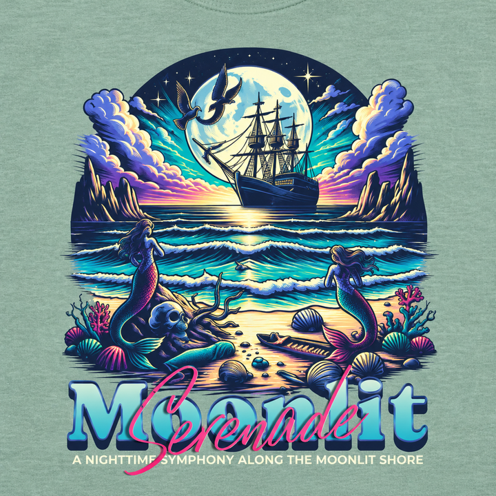Unisex Jersey Short Sleeve Tee  - Moonlight Serenade