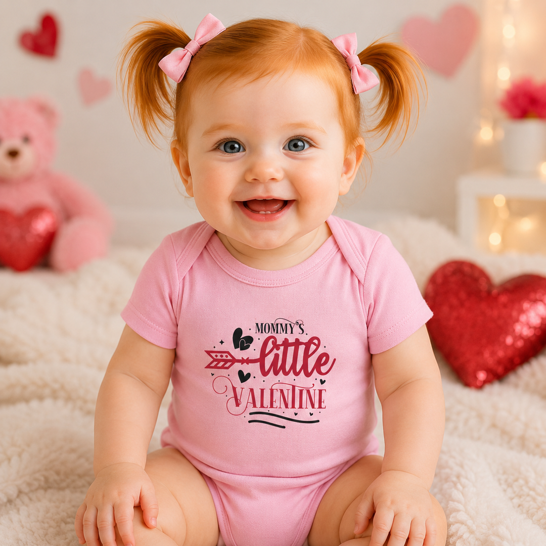 My Little Valentine Infant Bodysuit | Baby Rib Onesie