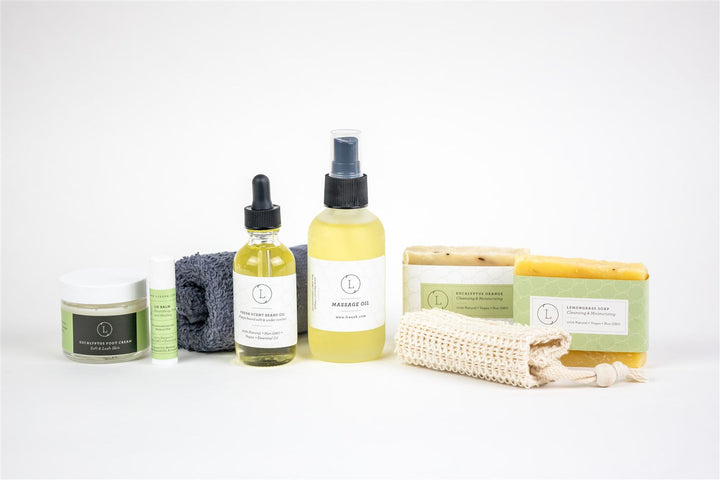 Men's Eucalyptus Grooming Gift Set | Natural Spa Gift Box