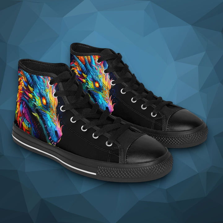 Neon Dragon Mens Sneakers