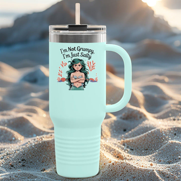 I'm not Grumpy - I'm Just Salty 40oz Travel Mug