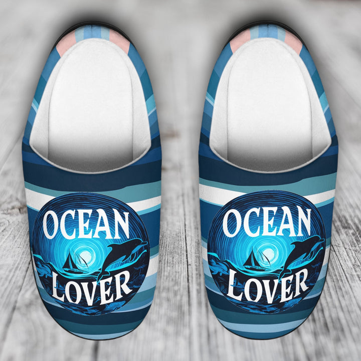 Women's Indoor Slippers - Ocean Lover