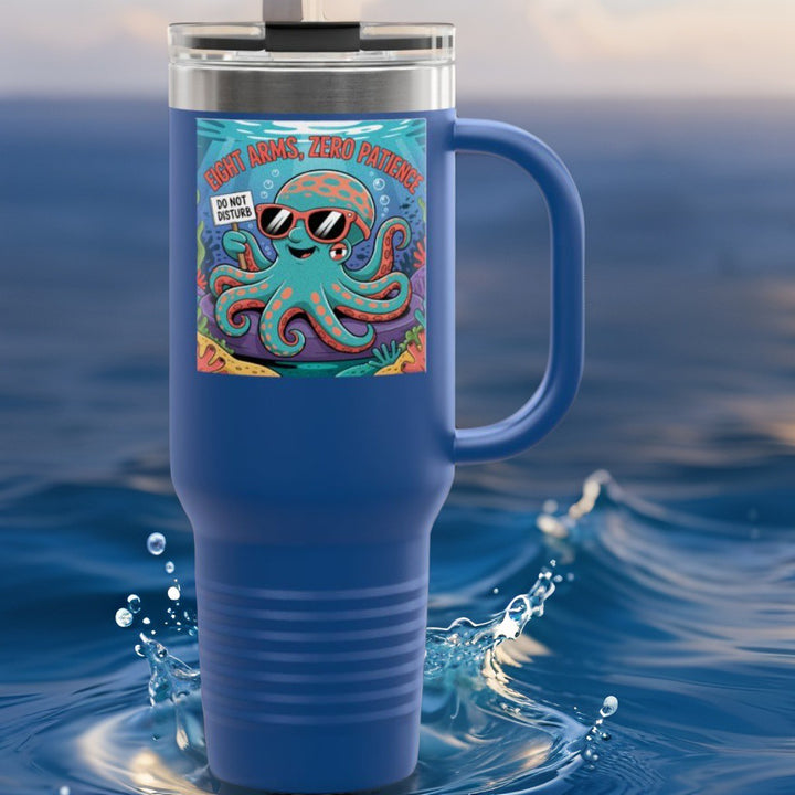 Eight Arms Zero Patience Insulated Travel Mug, 40oz