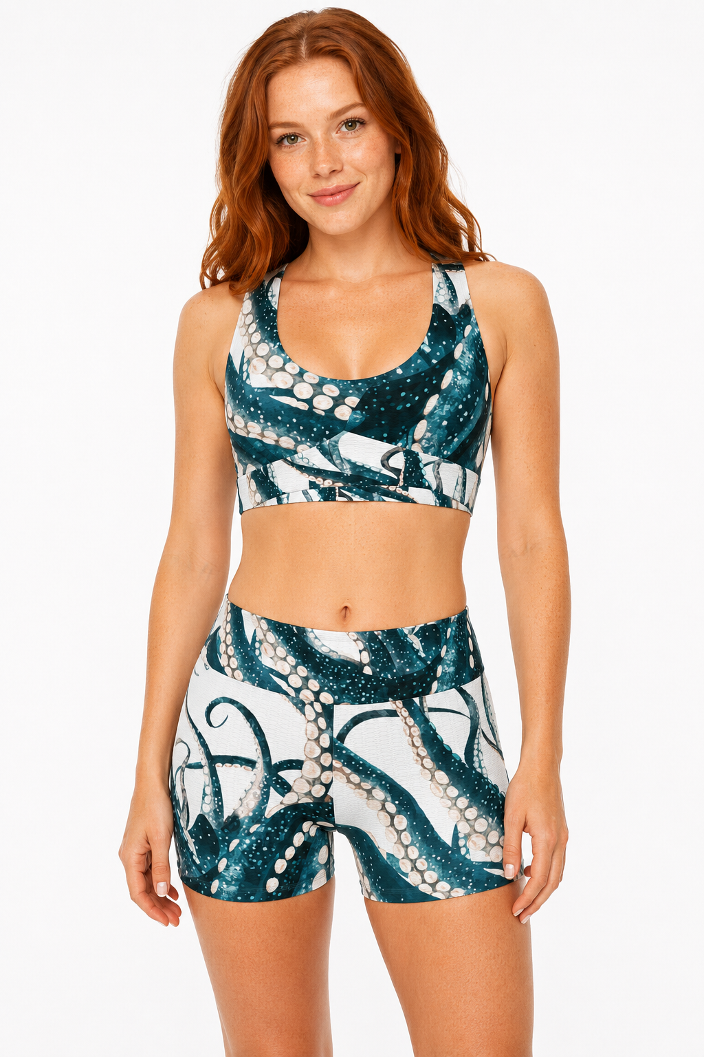 Octopus Women's Sports Bra Set