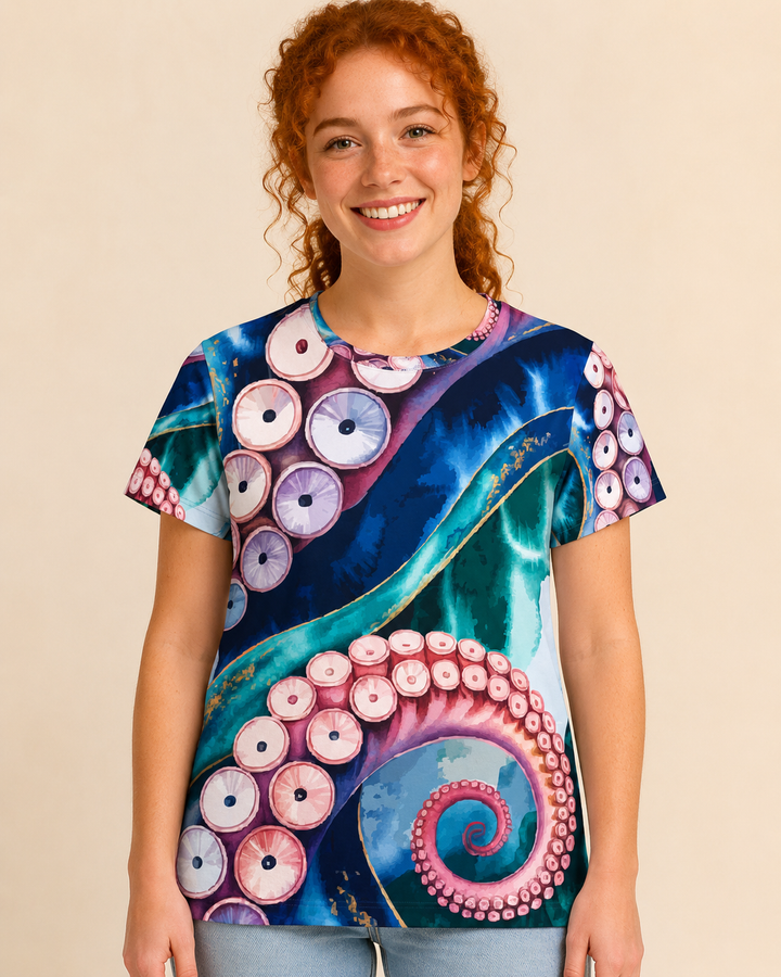 Octopus Tentacle Women's Sports Jersey