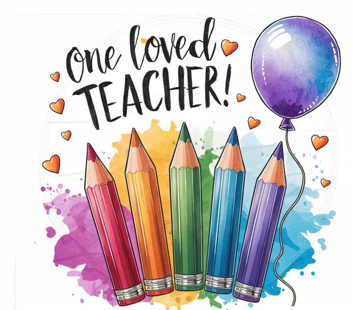 Tumbler 20oz - One Loved Teacher