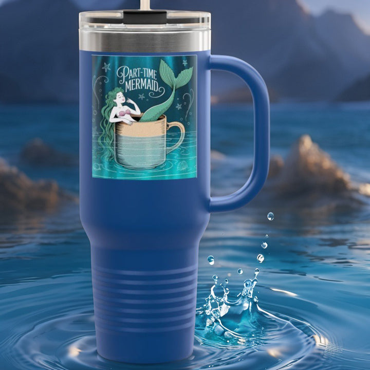 Charming Mermaid Insulated Travel Mug, 40oz - Perfect for Road Trips, Beach Days, and Gifts for Ocean Lovers, Travel Mug, Unique [...]