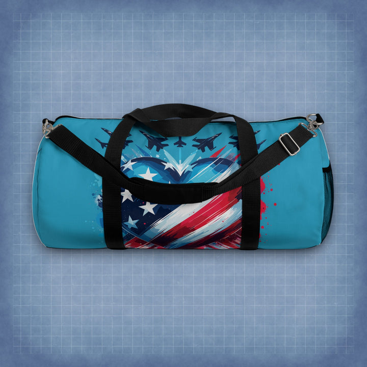 Patriotic Duffel Bag – Gym Weekender