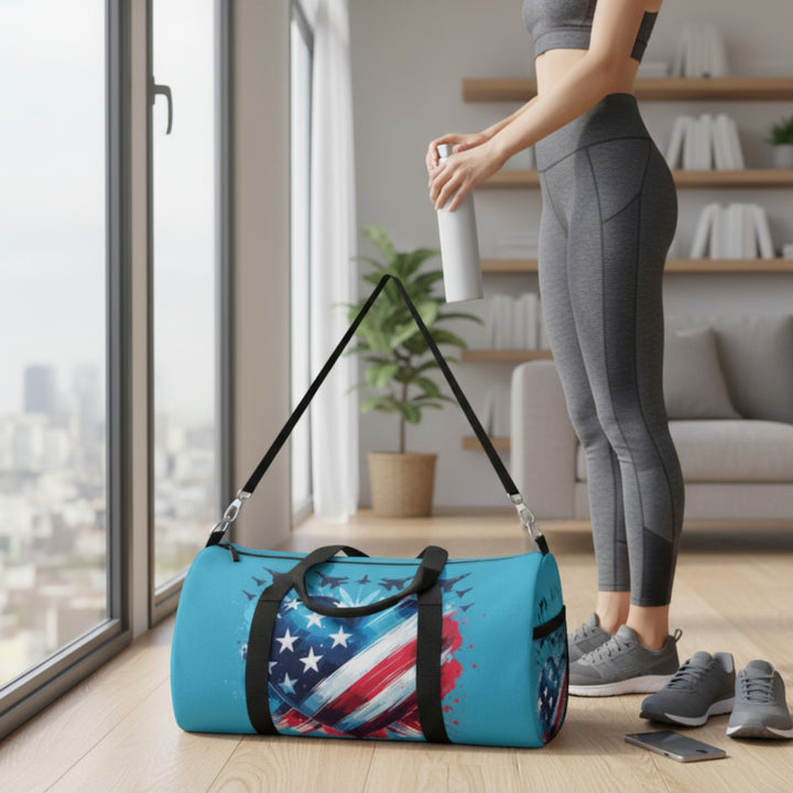 Patriotic Duffel Bag – Gym Weekender