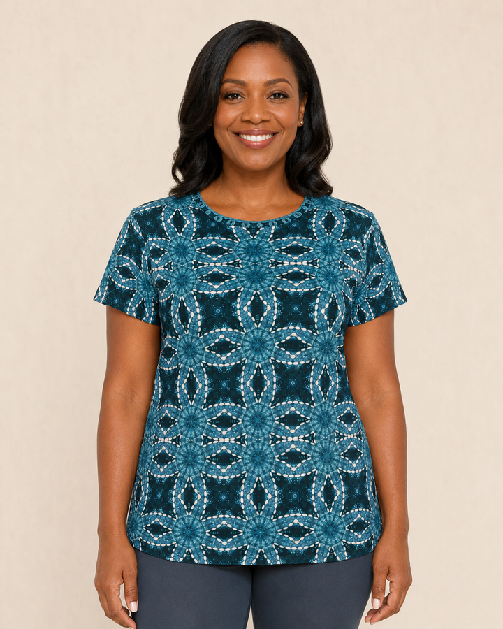 Women's Sports Jersey - Octopus Pattern