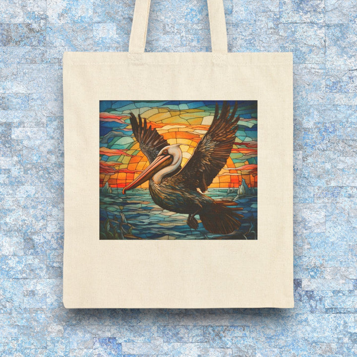 Pelican Canvas Tote Bag