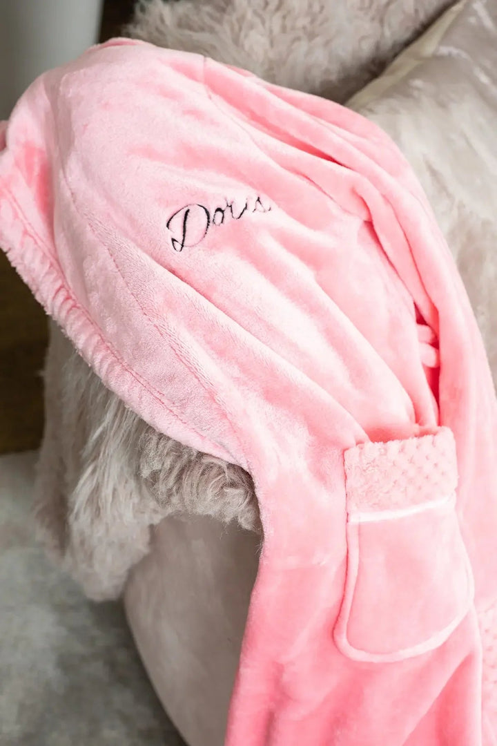 Women's Ultra Soft Plush Bathrobe | CloudSoft Luxury Fleece Robe