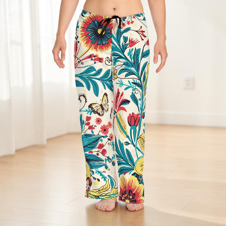 Women's Pajama Pants  - Florida Flowers