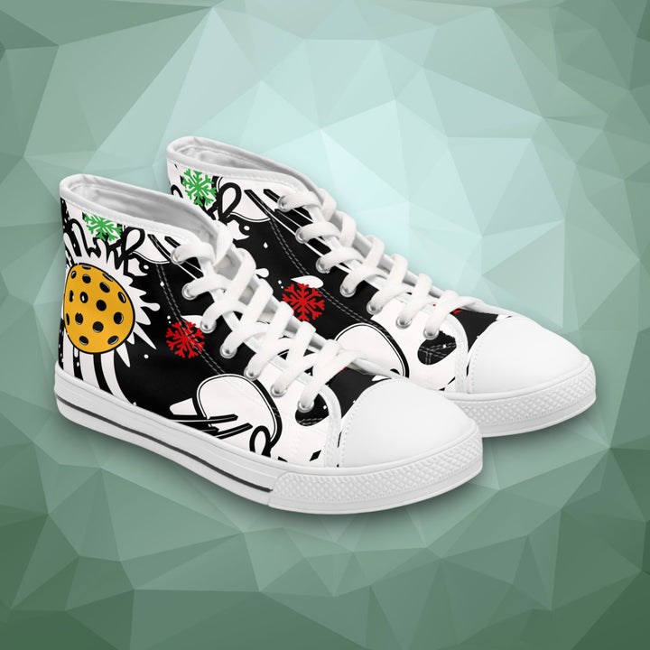 Women's High Top Sneakers - Pickleball