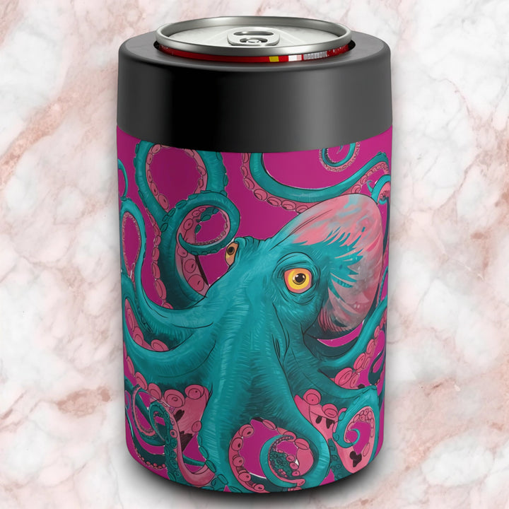 Can Holder - Pink Octopus
