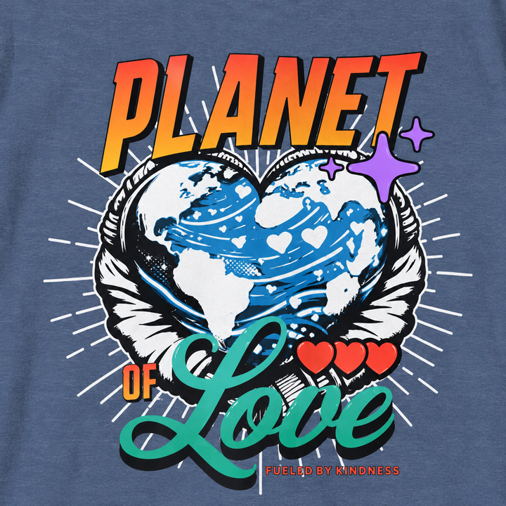 Unisex Ultra Cotton Tee - Planet Love