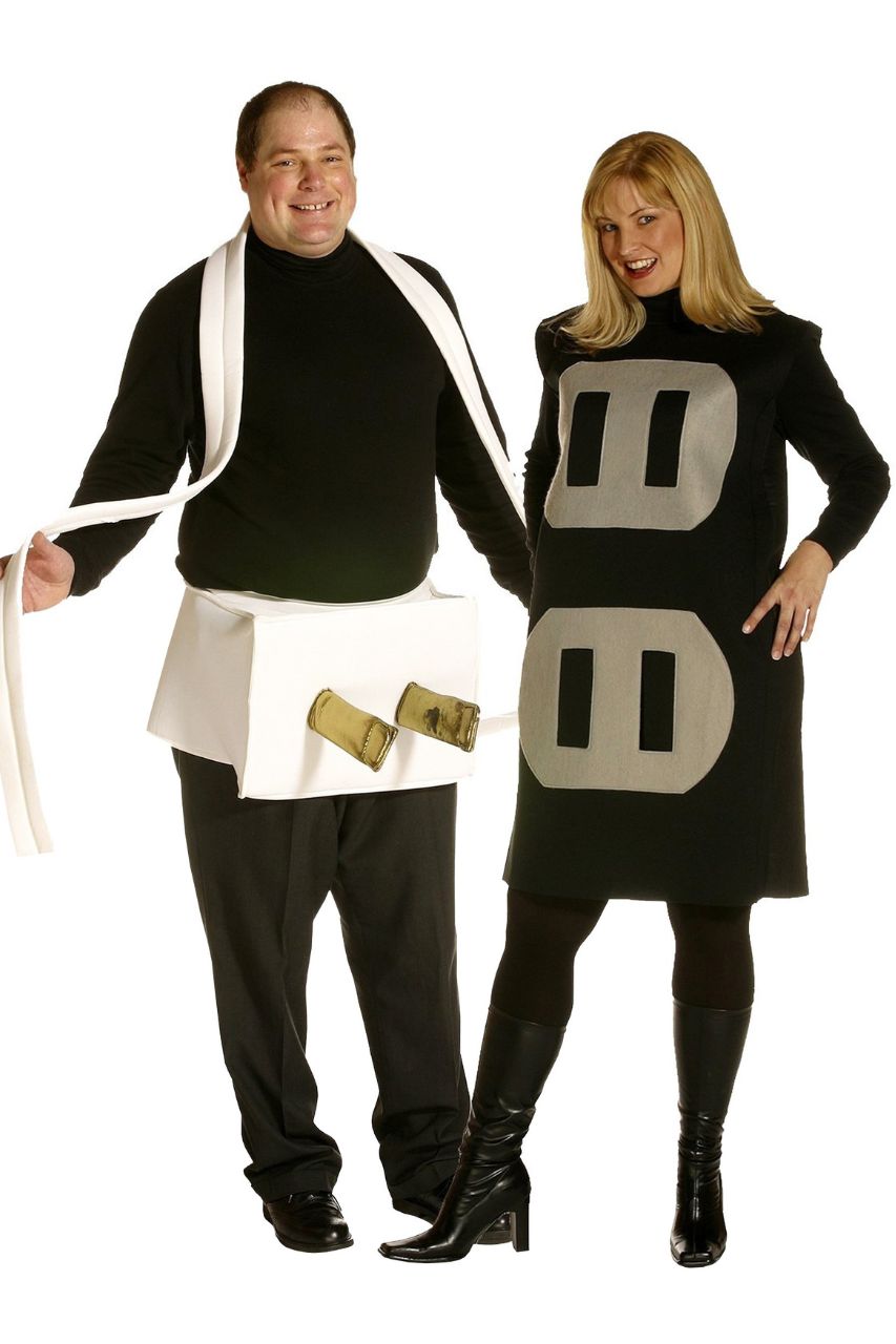 Plug & Socket Couples Costume – Funny Matching Halloween Outfit