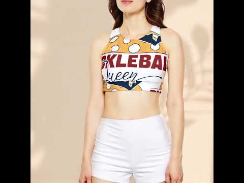 Pickleball Queen – Seamless Sports Bra- Activewear