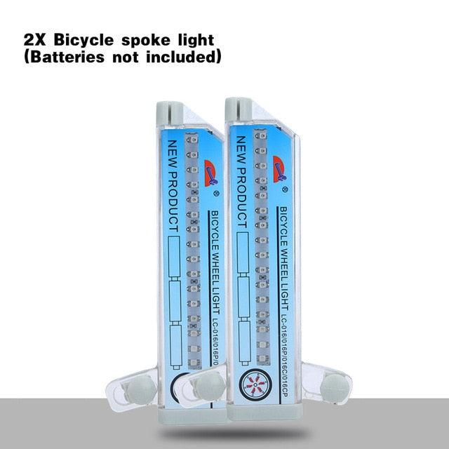 RGB LED Bike Wheel Lights | 32 Pattern Bicycle Spoke Lights