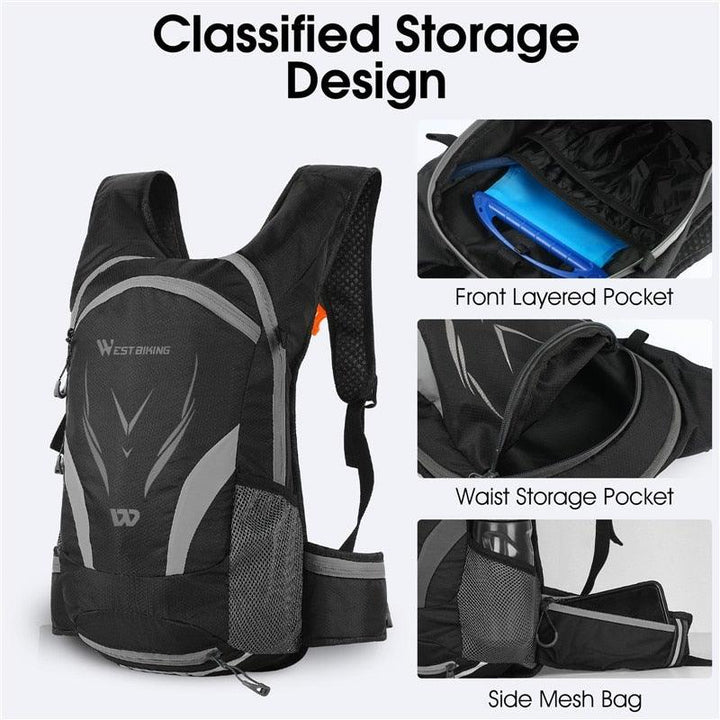 10L Hydration Backpack | Waterproof Cycling & Hiking Daypack