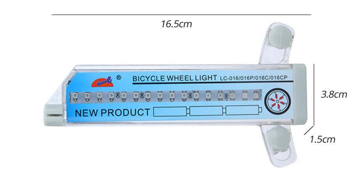 RGB LED Bike Wheel Lights | 32 Pattern Bicycle Spoke Lights