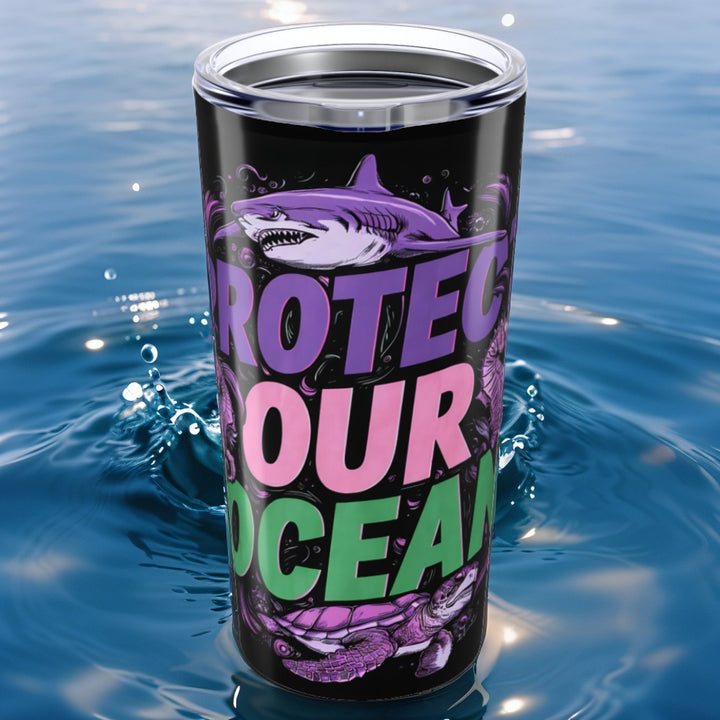 Tumbler 20oz - Protect Our Oceans