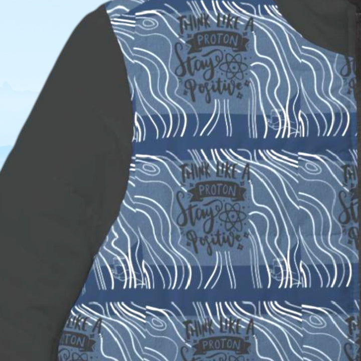 Women’s Puffer Jacket - Think Like A Proton