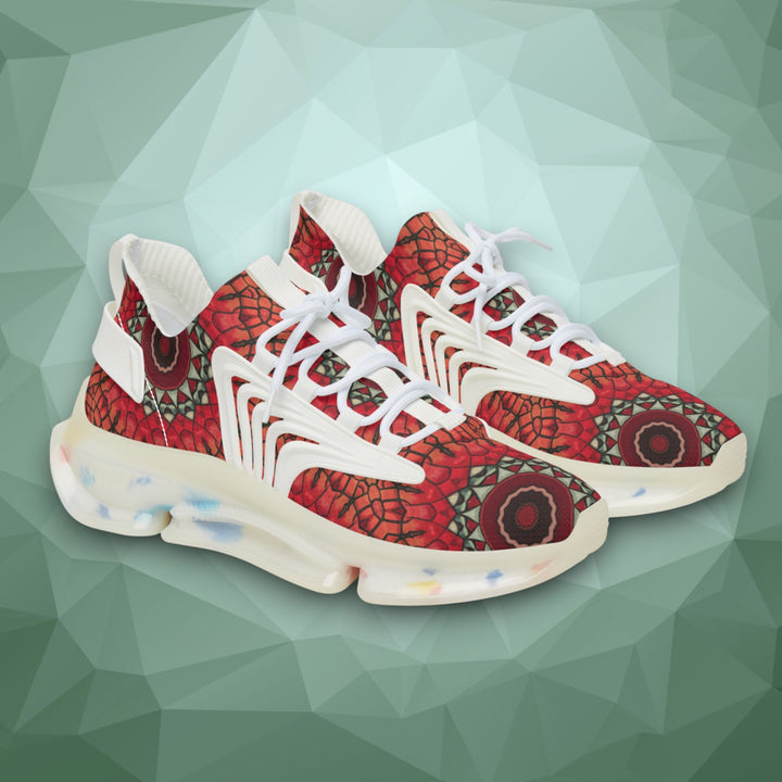 Women's Mesh Sneakers - Red Delight