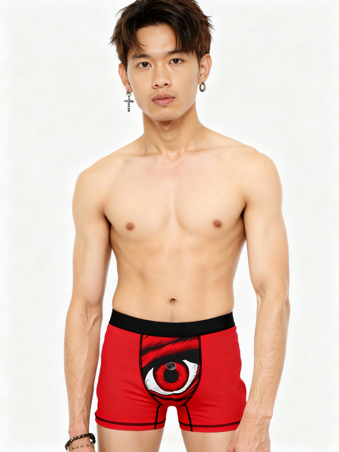Men's Boxers - Red Eye Print