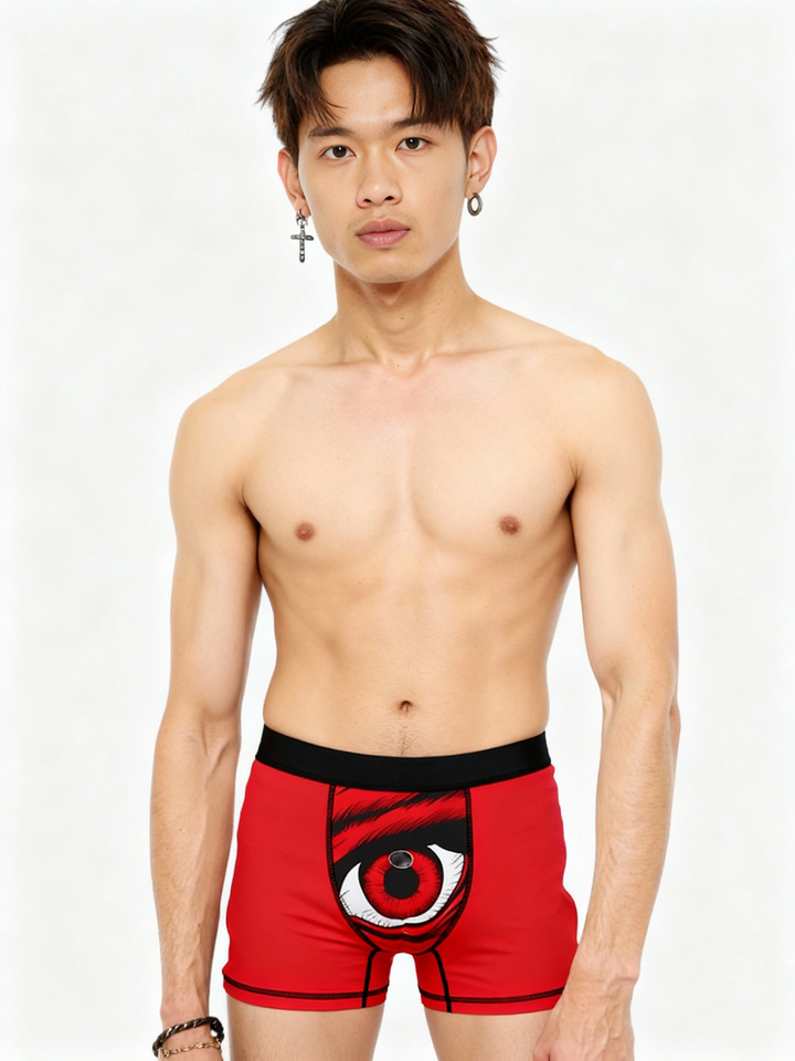 Men's Boxers - Red Eye Print