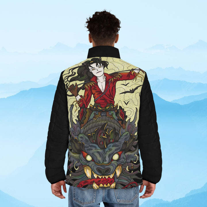 Men's Puffer Jacket  - Dragon Rider